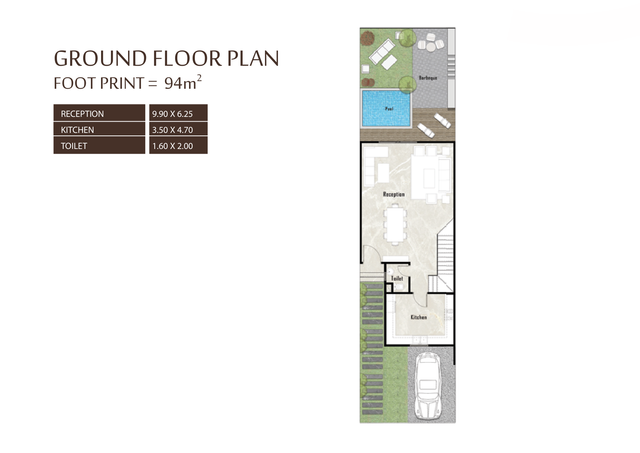 Townhouse — Middle