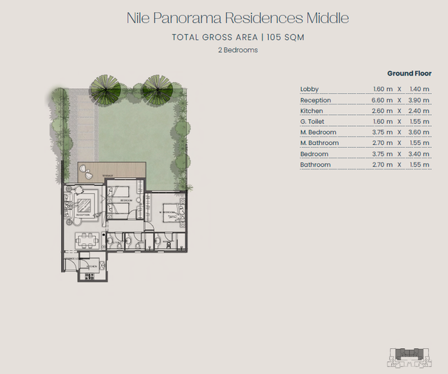 Apartment — Ground