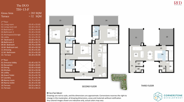 Townhouse — Middle