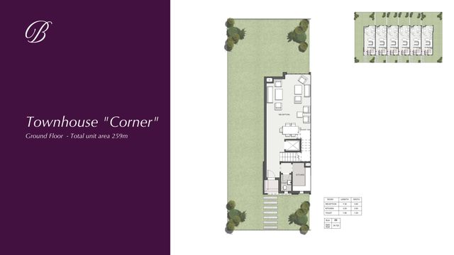Townhouse — Middle