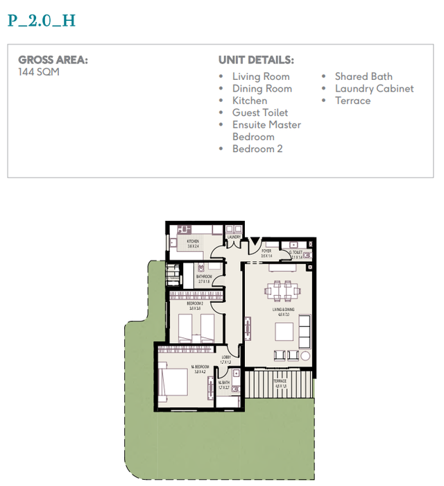 Apartment — Ground