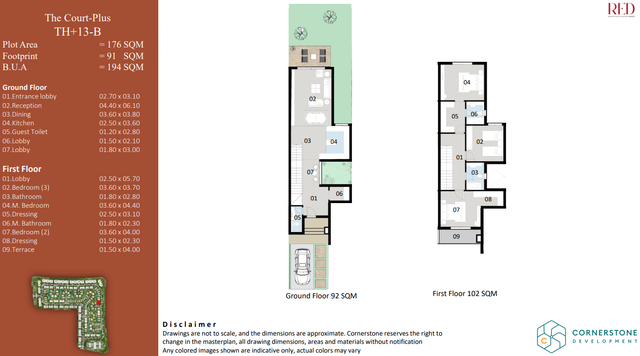 Townhouse — Middle