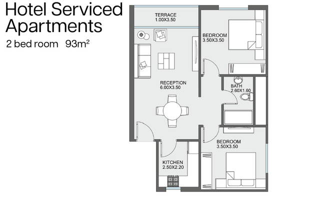 Service Apartment — Typical