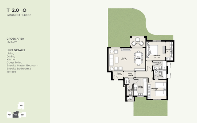 Apartment — Ground