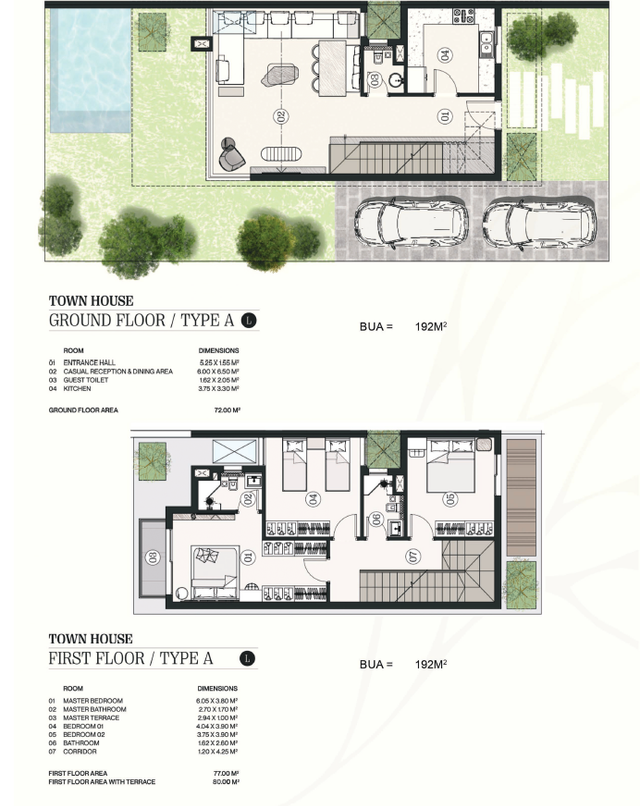 Townhouse — Middle