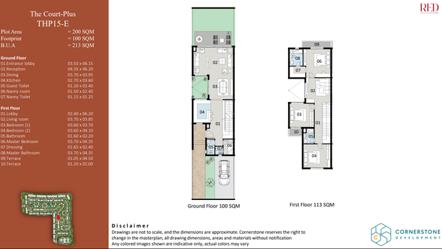 Townhouse — Middle