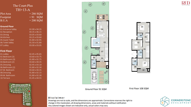 Townhouse — Middle
