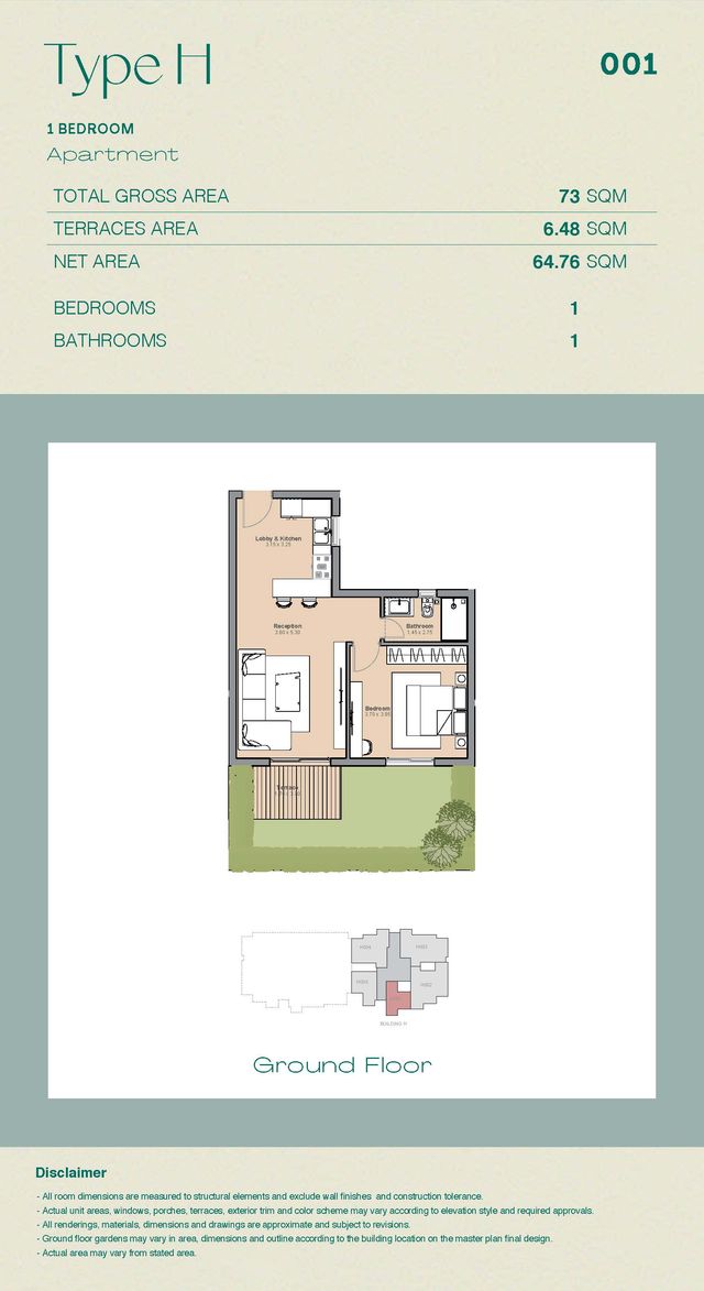 Apartment — Ground