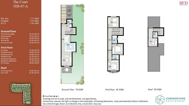 Townhouse — Middle
