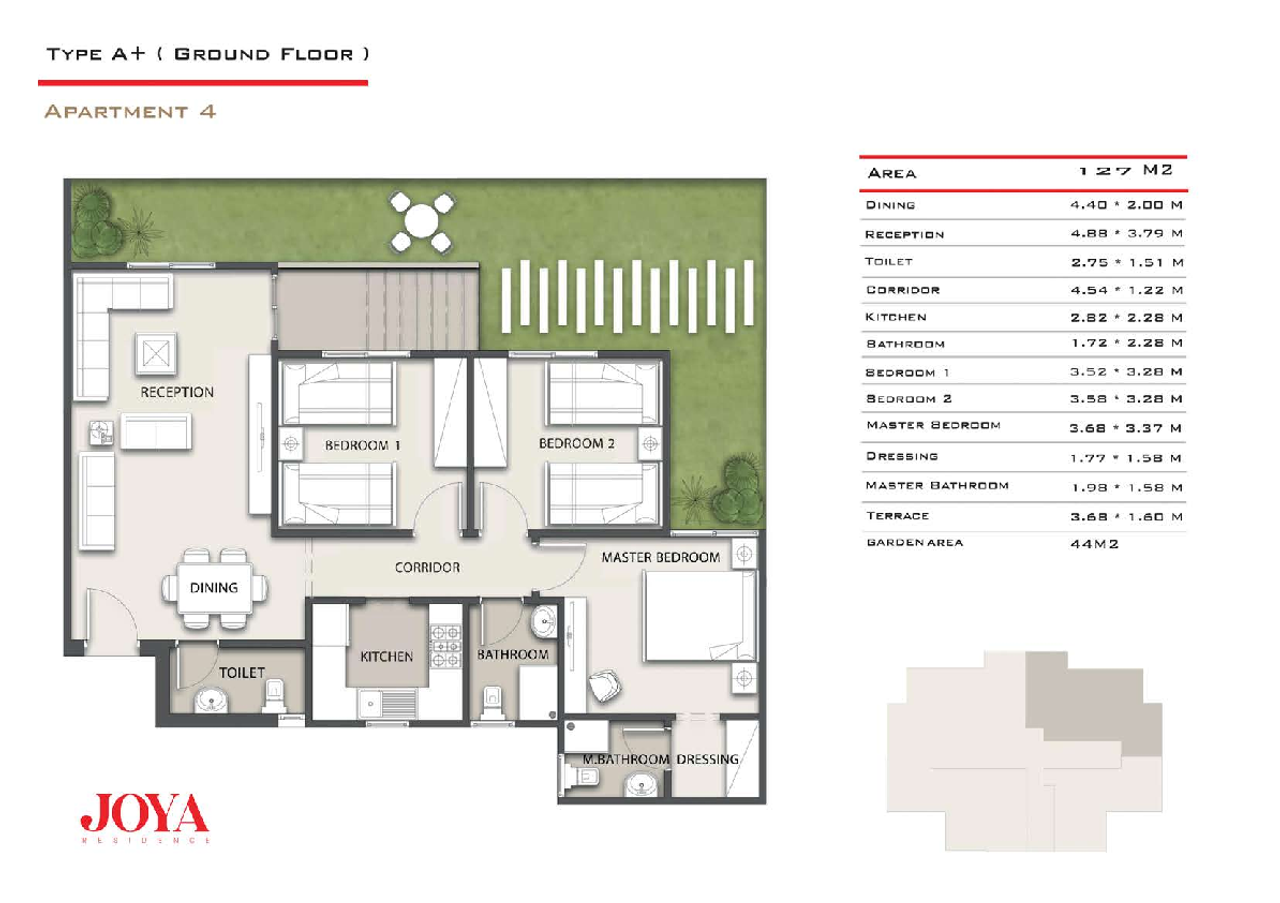 Apartment — Ground