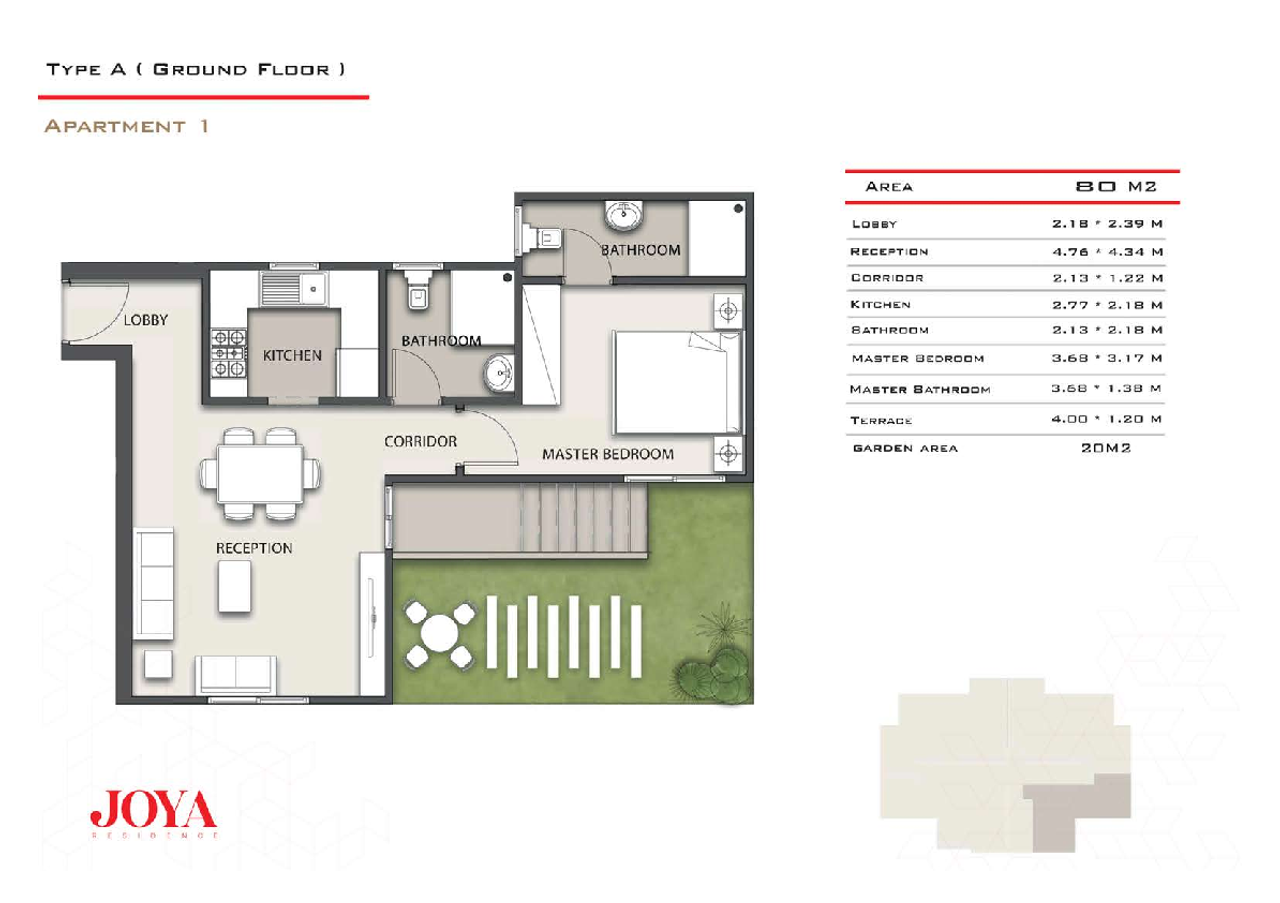 Apartment — Ground
