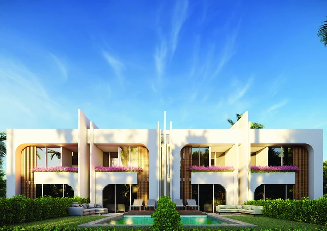 3 غرف Town House Middle في The Median
