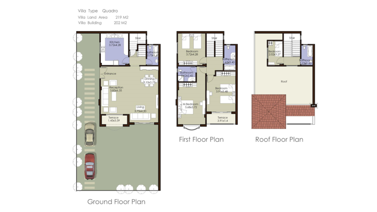 Townhouse — Middle