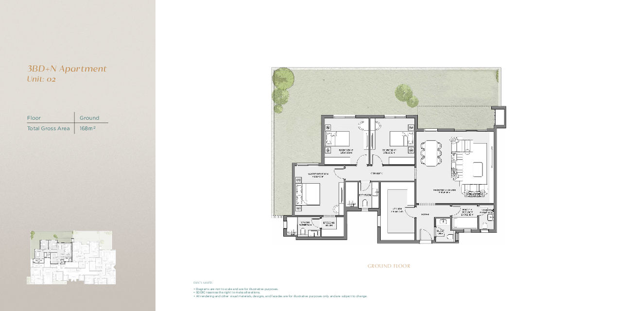 Apartment — Ground