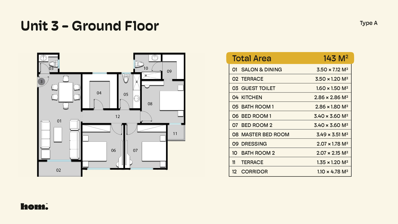 Apartment — Ground