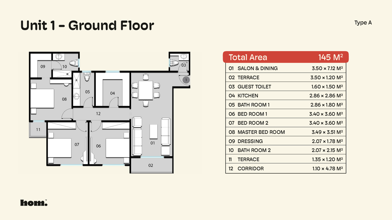 Apartment — Ground