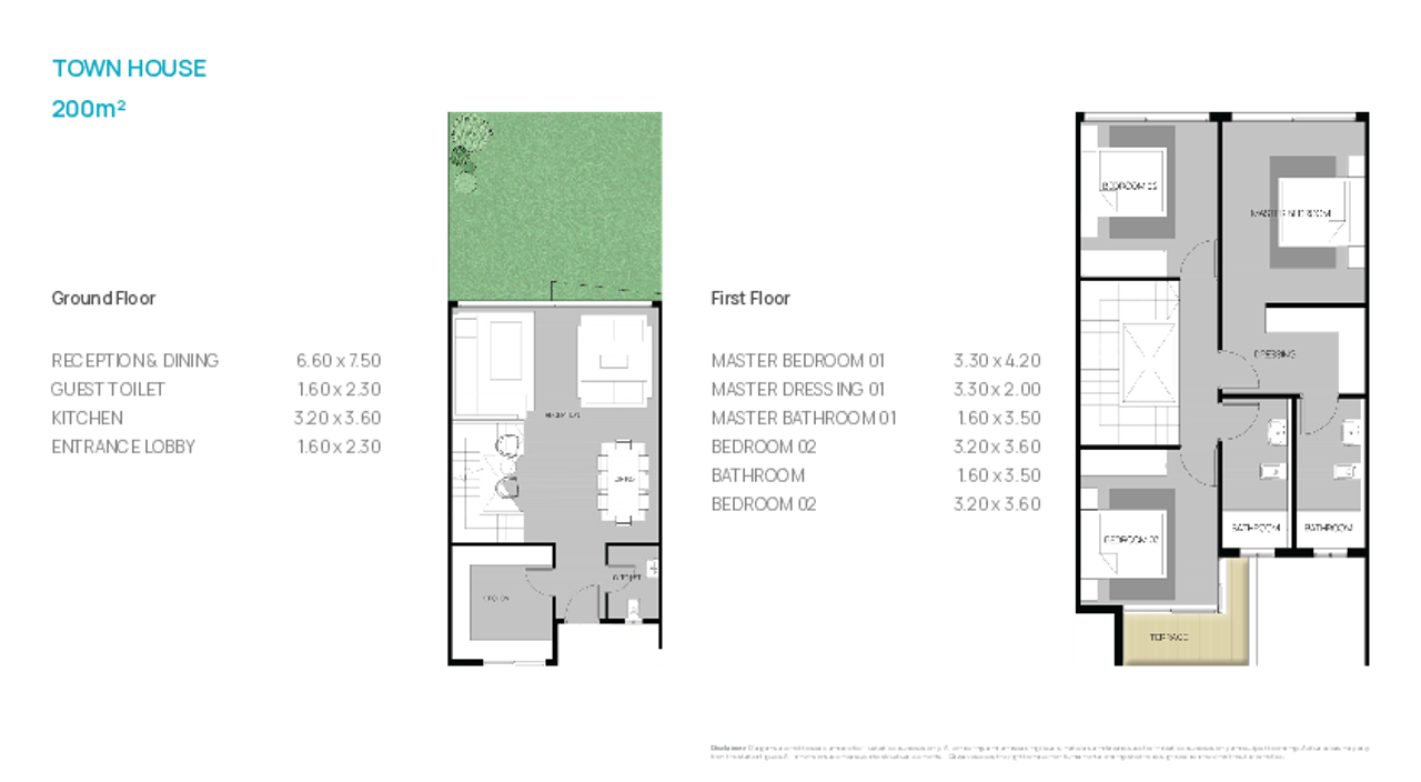 Townhouse — Middle