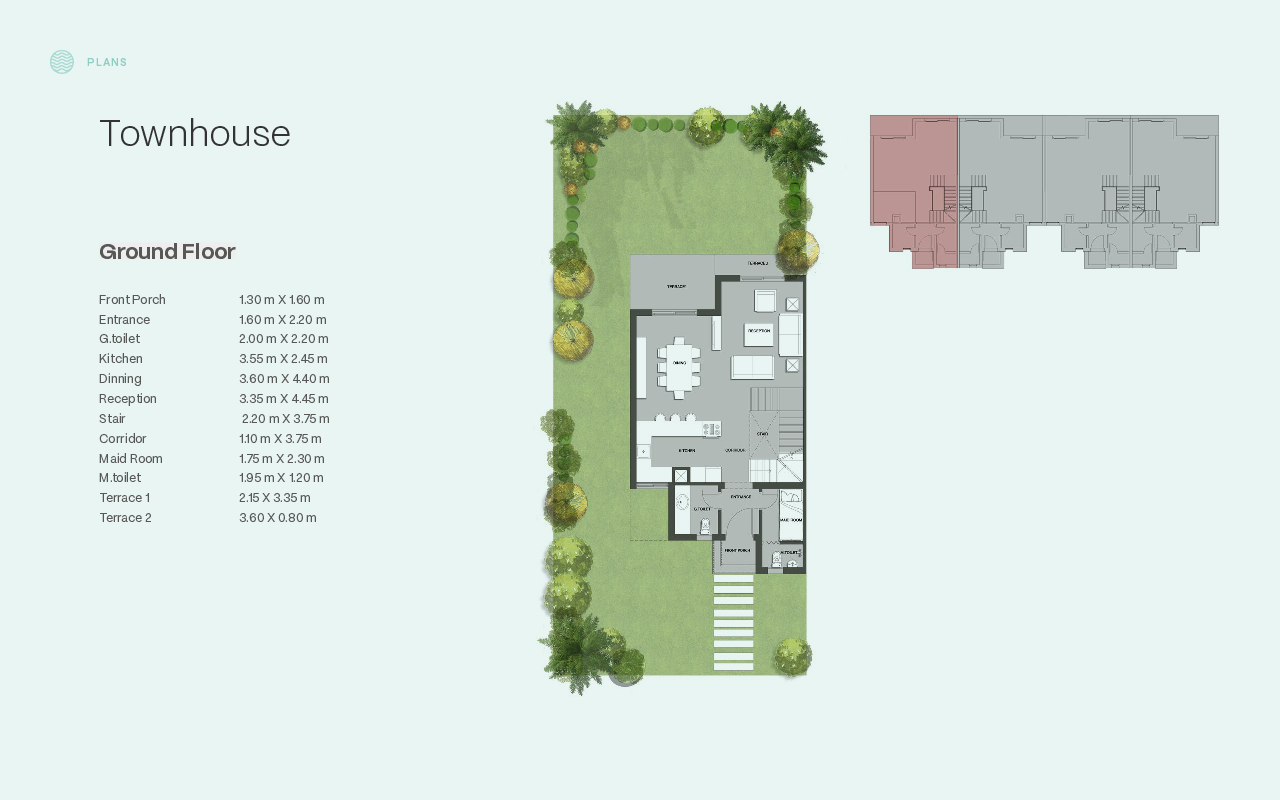 Townhouse — Middle