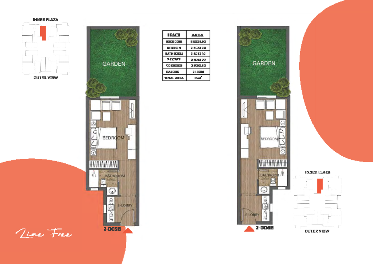 Service Apartment — Ground