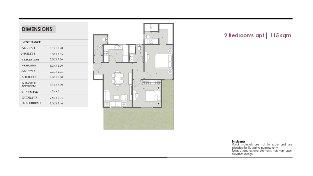 Apartment — Ground