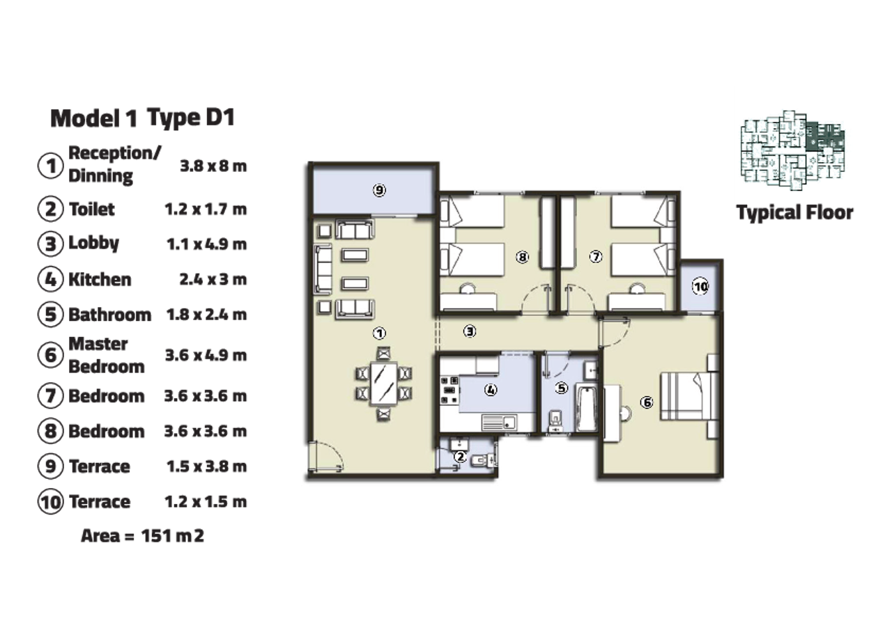 Apartment — Typical