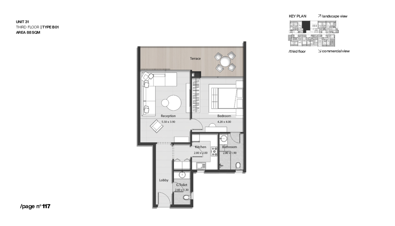 Service Apartment — Typical