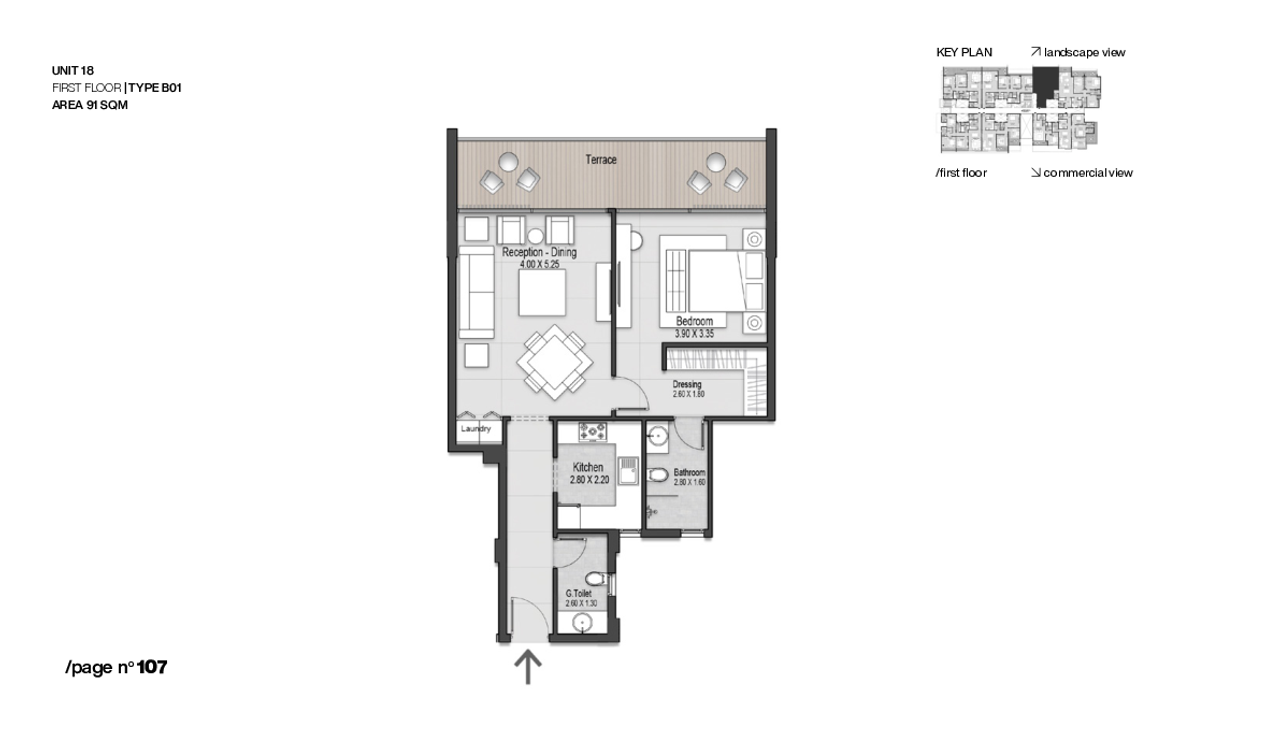 Service Apartment — Typical