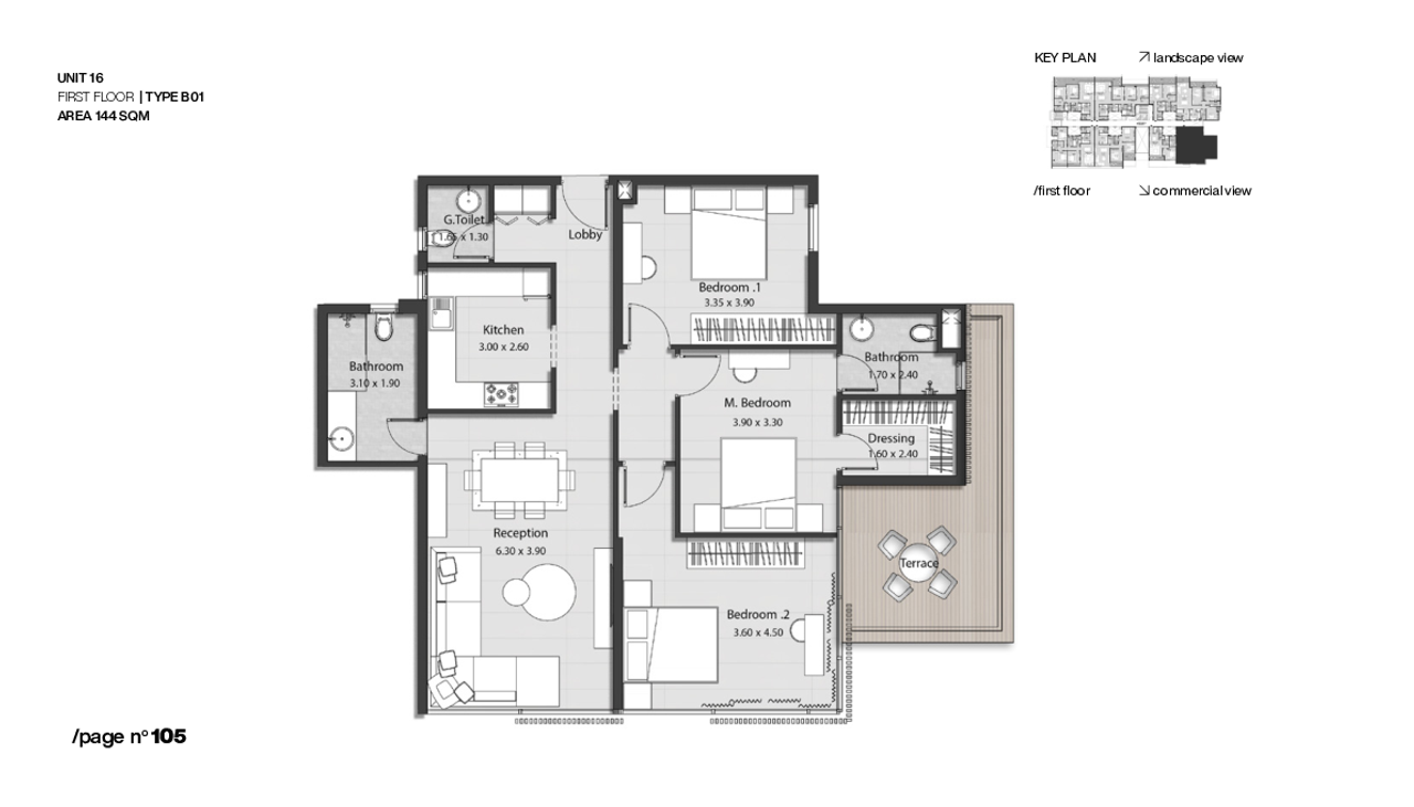 Service Apartment — Typical