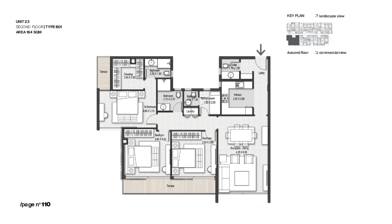 Service Apartment — Typical