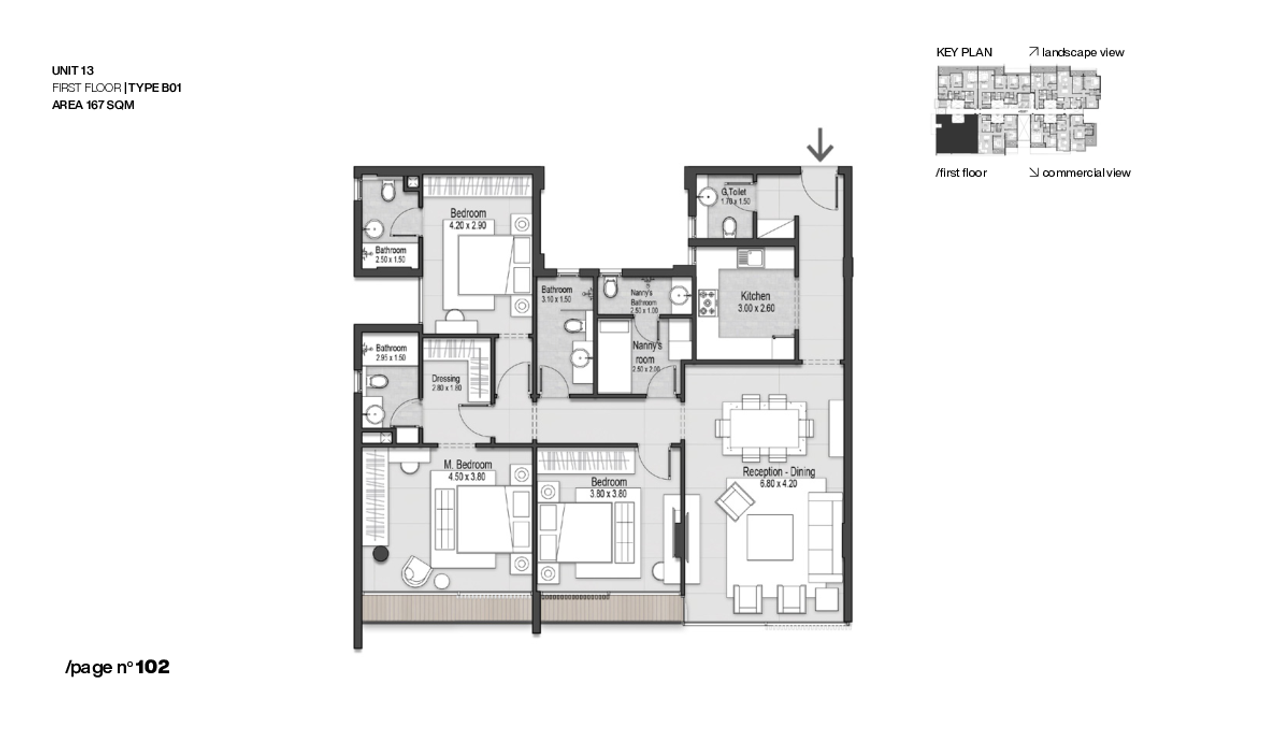 Service Apartment — Typical