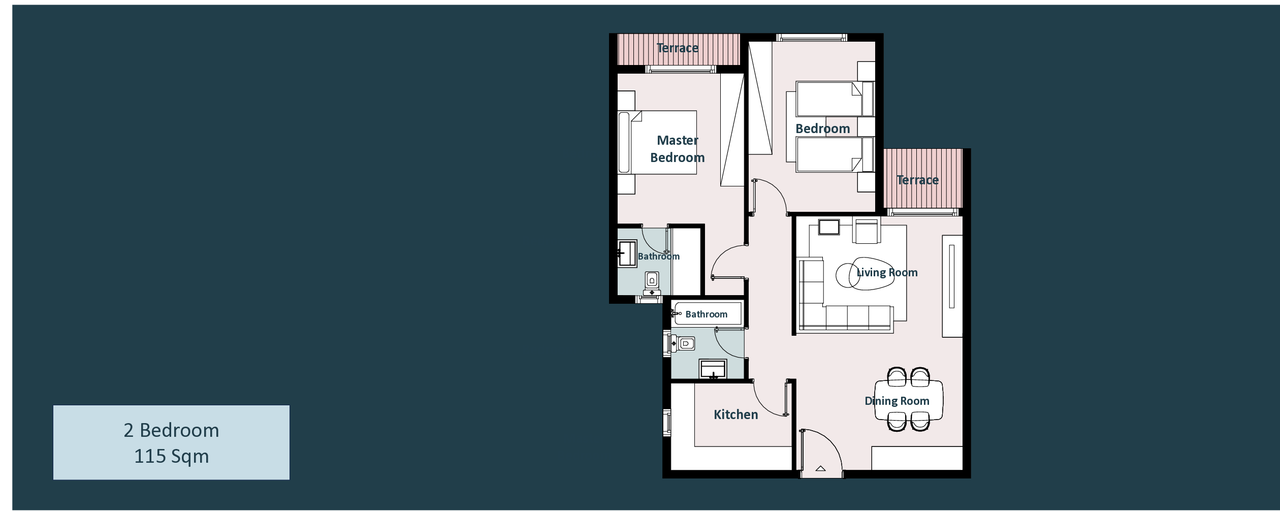 Apartment — Ground
