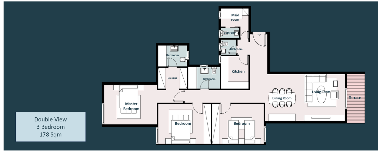 Apartment — Ground