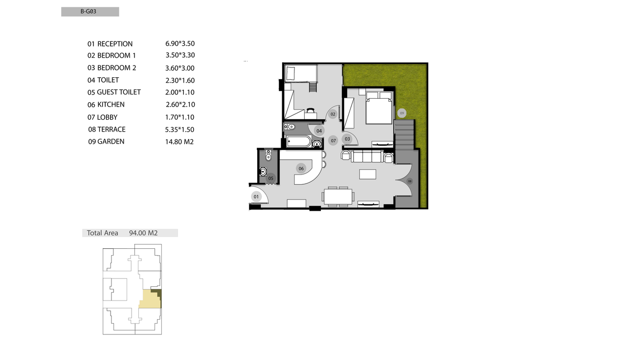 Apartment — Ground