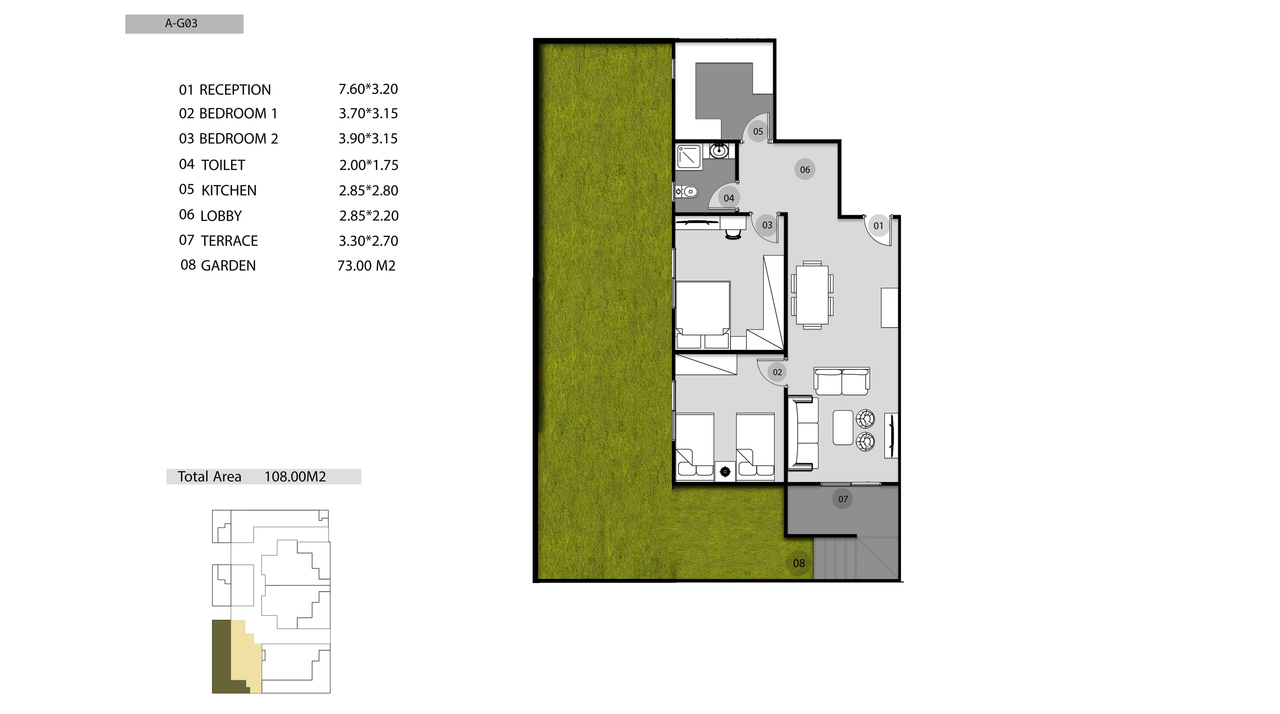 Apartment — Ground