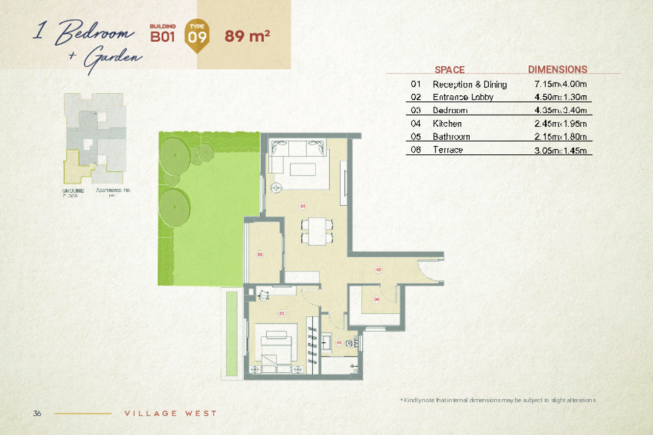 Apartment — Ground