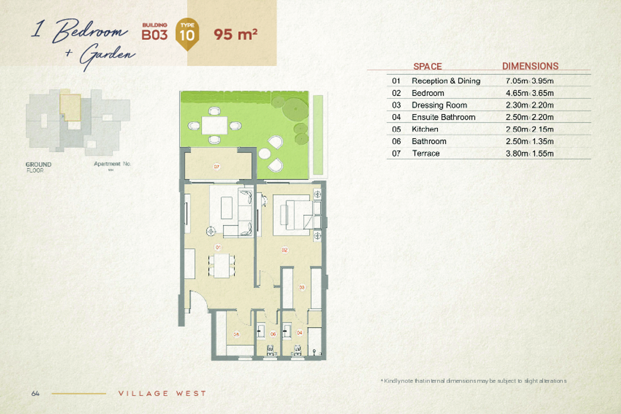 Apartment — Ground