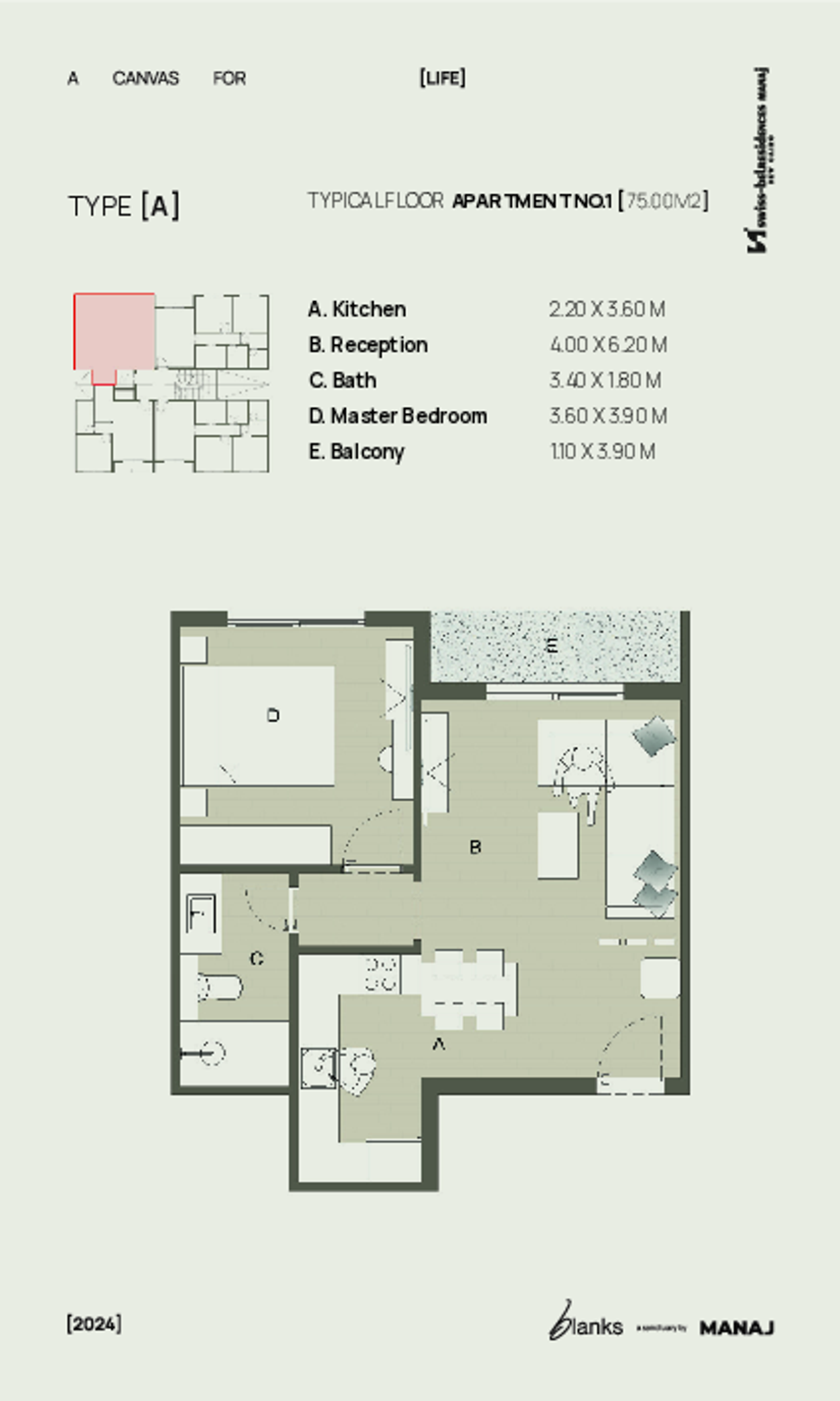 Service Apartment — Typical