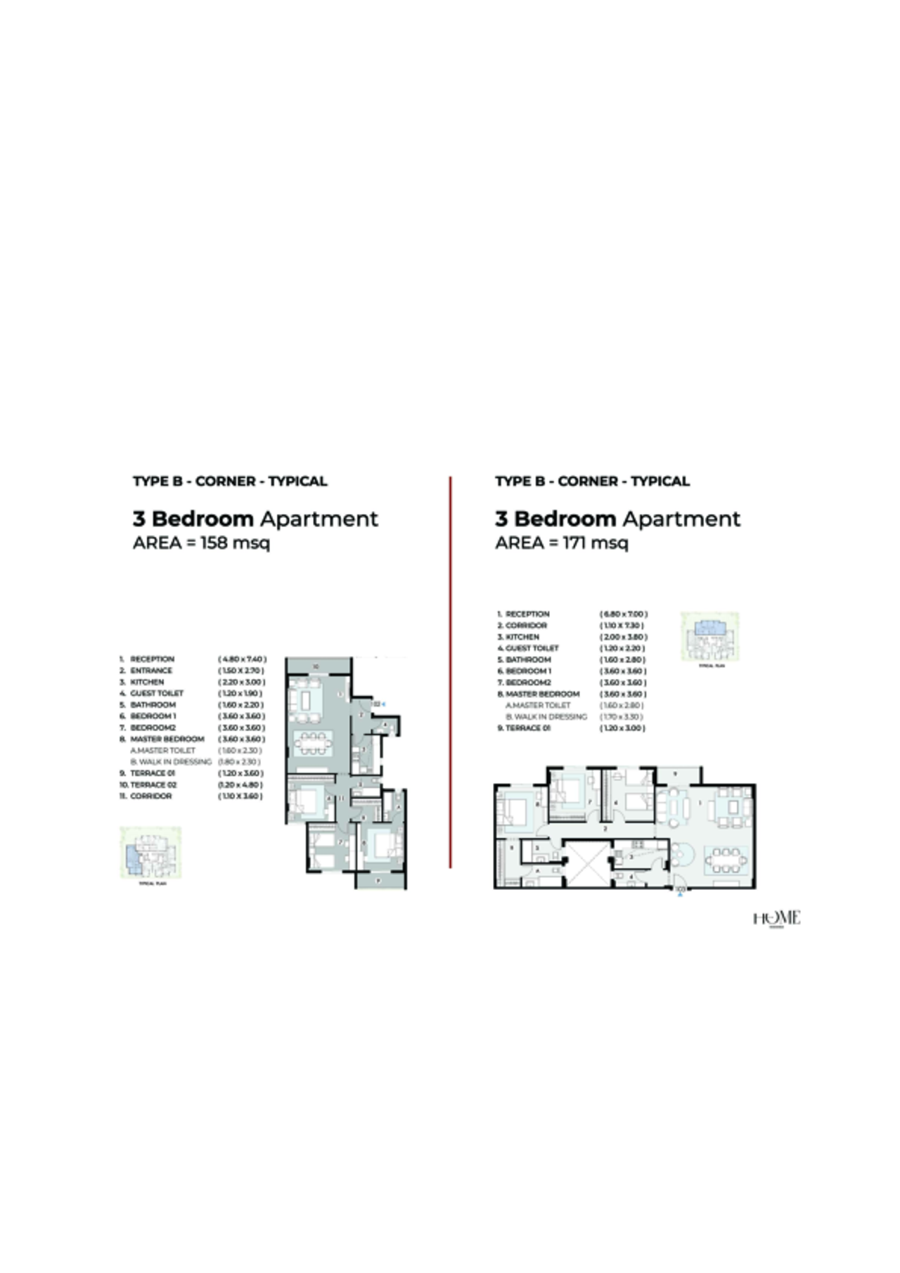 Apartment — Typical